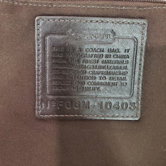 Vintage Coach Duffle Shoulder Crossbody Bag Y2K - Picture 5 of 16